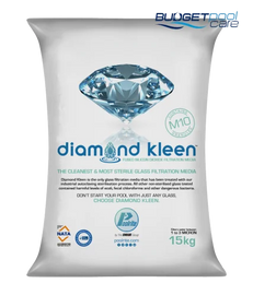 Diamond Kleen Glass Filtration Media | M10 - Fine Grade 15Kg Bag 11110000