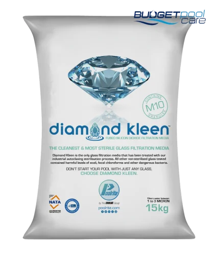 Diamond Kleen Glass Filtration Media | M10 - Fine Grade 15Kg Bag 11110000