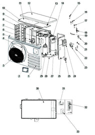 Astral Eco Inverter Heat Pump Display Screen