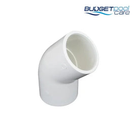 ELBOW PVC 45 DEGREE 40MM - Budget Pool Care