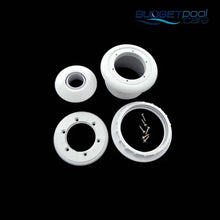 Load image into Gallery viewer, EYEBALL SE THREADED VINYL 50MM WHITE - Budget Pool Care