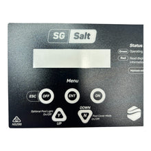 Load image into Gallery viewer, Pool Controls Replacement Front Label SG