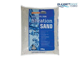 FILTER SAND BCT 1MM 20KG - Budget Pool Care