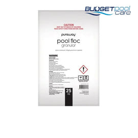 FLOC PURAWAY 25KG - Budget Pool Care