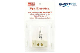 GLOBE/HOLDER GK607 24V 150W - Budget Pool Care