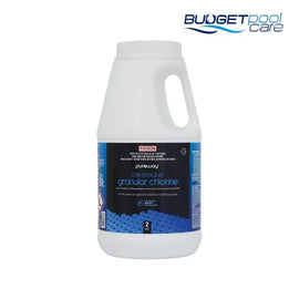 GRANULAR CHLORINE PURAWAY 2KG - Budget Pool Care