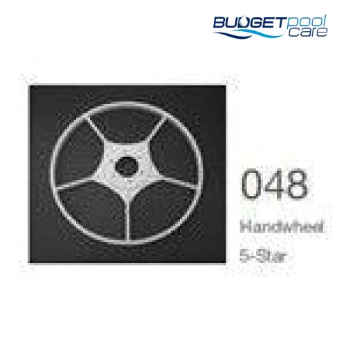 Handwheel 5-Star 048 - Budget Pool Care