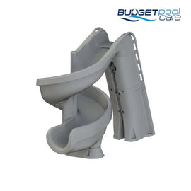 Helix2® Pool Slide (Grey Granite) Pool Slides