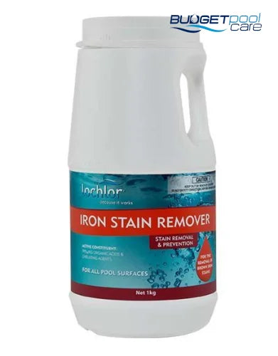 IRON STAIN REMOVER LO-CHLOR 1KG - Budget Pool Care