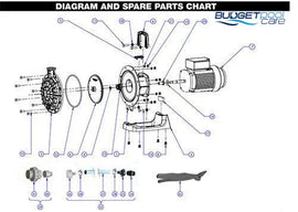 Jetvac AquaBoost Pump Parts - Budget Pool Care