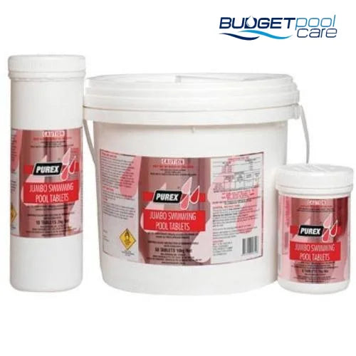 Jumbo Tablets-Chemical-Purex-PUREX JUMBO TABLETS 200g (1kg)-Budget Pool Care