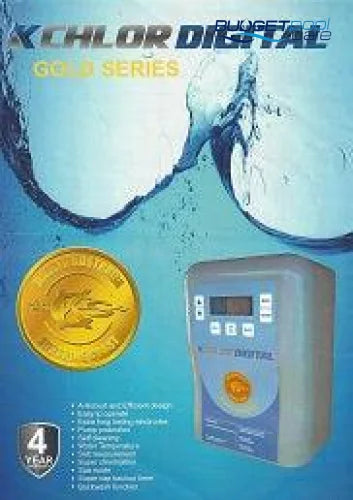K-Chlor Digital Gold Series 30g/hr Saltwater Chlorinator - 4YR Warranty - Budget Pool Care