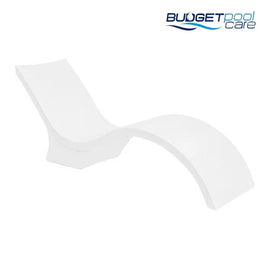 LEDGE LOUNGER CHAISE DEEP - WHITE - Budget Pool Care