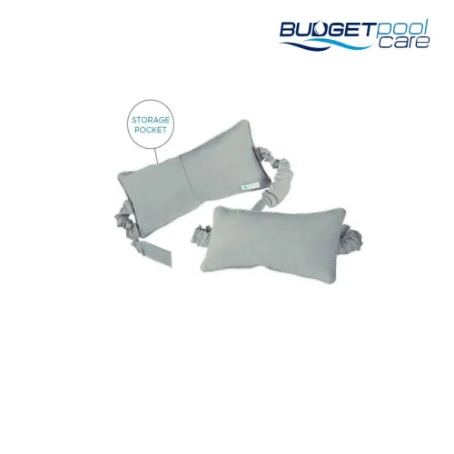 LEDGE LOUNGER PILLOW - WHITE - Budget Pool Care