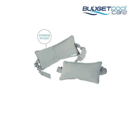 LEDGE LOUNGER PILLOW - WHITE - Budget Pool Care