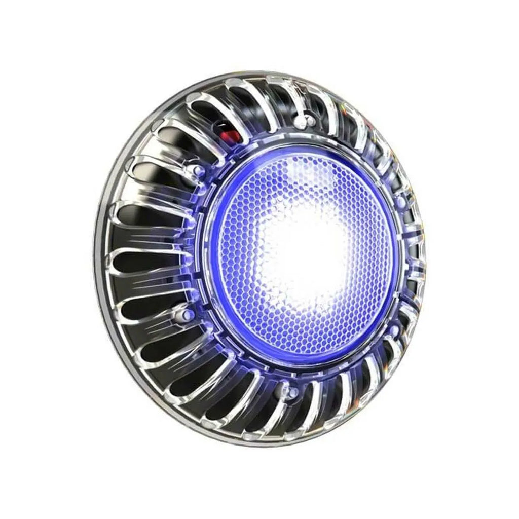 Spa Electrics Retro EMRX Blue LED Clear Trim LED Pool Light