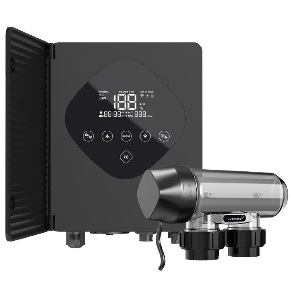 Madimack InverCHLOR 20 Intelligent Salt and Mineral Pool Chlorinator w/ WiFi - Self-Cleaning (Retrofits Astral E/VX/V/eQ/Halo)