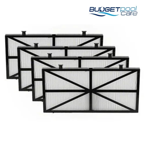 Maytronics Dolphin Robotic Pool Cleaner Cartridge Net Filter Kit 4 Pack Rx Ultra Fine -