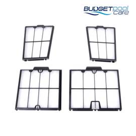 Maytronics Dolphin Robotic Pool Cleaner Cartridge Net Filter Kit 4 Pack X6 S300I M600 - 9991463