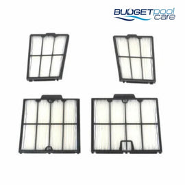 Maytronics Dolphin Robotic Pool Cleaner Filter Cartridge Kit Ultra Fine 4 Pack S300I X40 + -