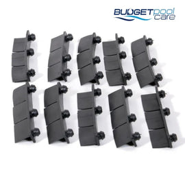 Maytronics Dolphin Robotic Pool Cleaner Rubber Strips Set Of 10 - 9991732 Parts