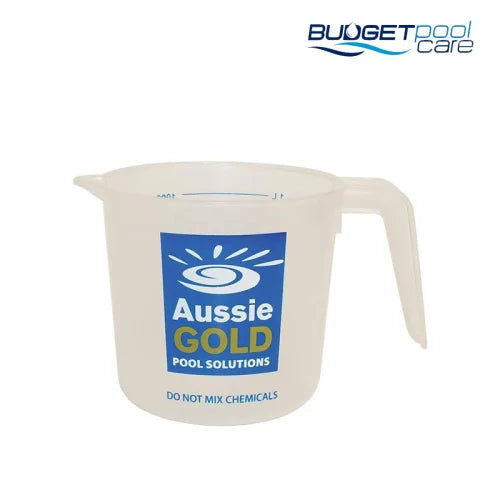 MEASURING JUG A/GOLD 1L - Budget Pool Care