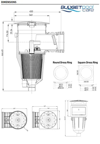 Megaskim Skimmer Box