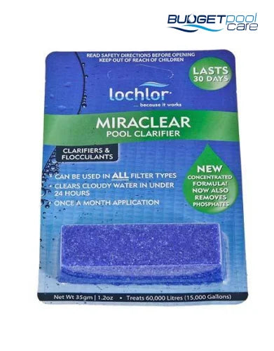 MIRACLEAR CUBES LO-CHLOR 35G - Budget Pool Care