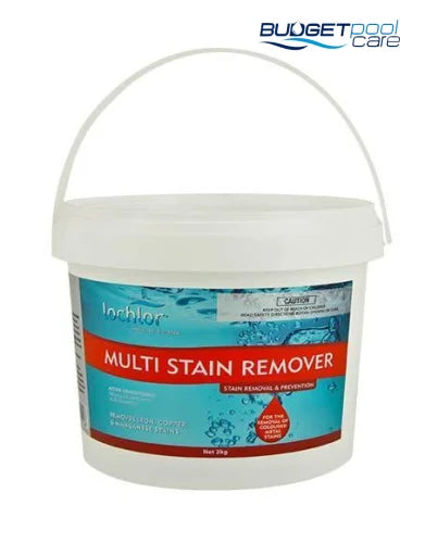MULTI STAIN REMOVER LO-CHLOR 2KG - Budget Pool Care