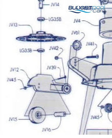 Nut -  JV42 - Budget Pool Care