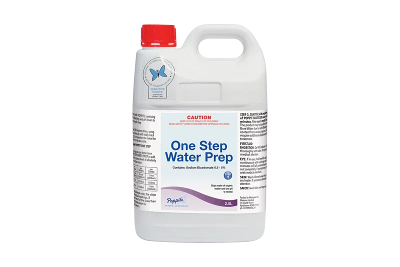 Poppits One Step Water Prep