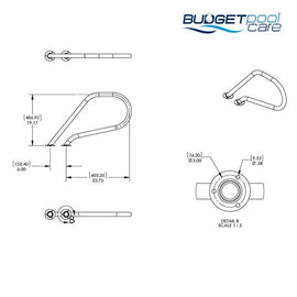 P Grab Rail - Budget Pool Care