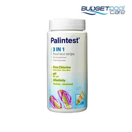 Palintest 3 in 1 Test Strips - Budget Pool Care