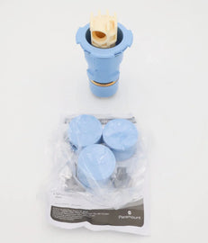 Paramount PCC 2000 In-Floor Cleaning Step Nozzle - Light Blue