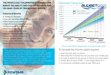 Load image into Gallery viewer, Pentair Freeflo® Salt Water Chlorinator 35G/Hr Quartz (Auto Reversing Cell With Timer) Chlorinators