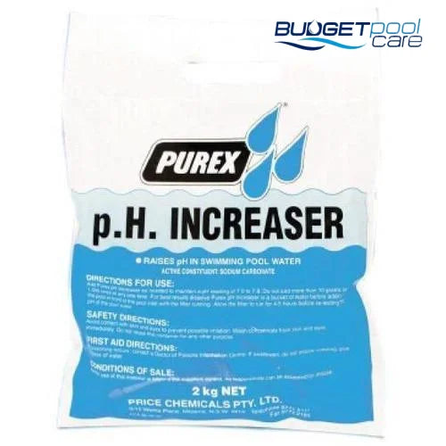 pH Increaser-Chemical-Purex-PUREX pH INCREASER - FLEXI (2kg)-Budget Pool Care