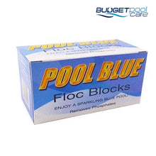 Load image into Gallery viewer, Pool Blue Floc Blocks - Budget Pool Care
