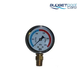 Pool Pressure Gauge - Budget Pool Care