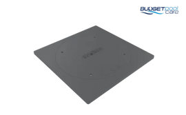 Poolrite Innoskim Lockable Deck Lid Kit - Square / Grey - Budget Pool Care