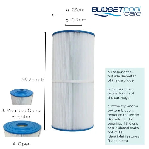 Poolrite Watermiser 110 Replacement Filter Cartridge.