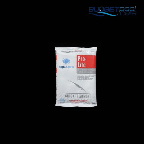 PRO-LITE AQUAPRO 500GM - Budget Pool Care