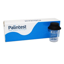 Load image into Gallery viewer, Palintest Photometer Test Tube (short) glass, 10ml black rubber lid for PoolTest 6 &amp; 3 (pack of 5) - PT555