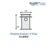 PUMP BASKET POOLRITE S'FLOW/ENDU