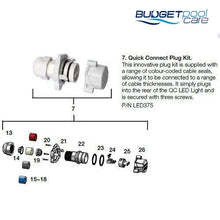 Load image into Gallery viewer, Quick Connect Plug Kit - Budget Pool Care