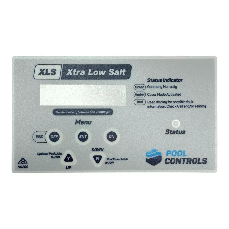 Pool Controls Replacement Front Label XLS
