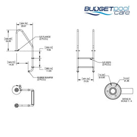 S.R Smith Ladder - SF STYLE - Budget Pool Care