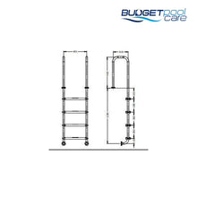 Load image into Gallery viewer, S.R Smith Ladder - UF STYLE - Budget Pool Care
