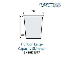 SKIMMER BASKET HURLCON HSB - Budget Pool Care