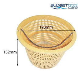 Aquaswim skimmer basket (South African) - Budget Pool Care