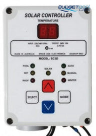 Solar Pool Heating Controller Sc3D Complete Set With All Sensor Cables Solar Pool Heating